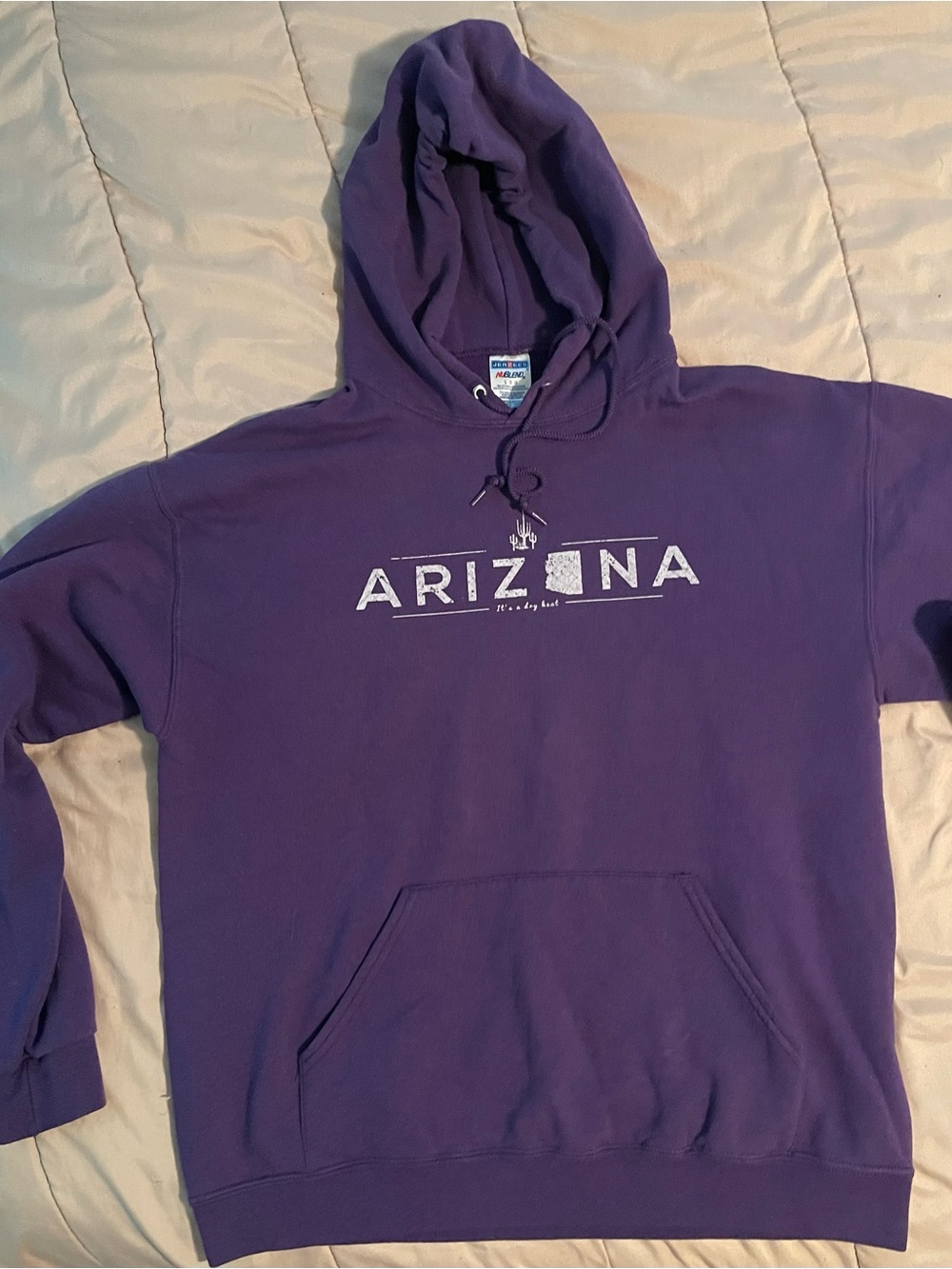 Arizona Purple Pullover Hoodie - Classic Woman’s Sweatshirt